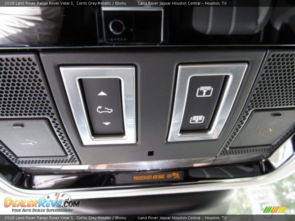 2018 Land Rover Range Rover Velar S Corris Grey Metallic / Ebony Photo #23