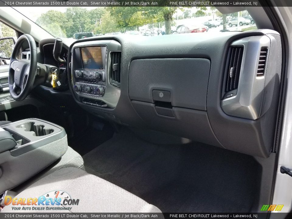 2014 Chevrolet Silverado 1500 LT Double Cab Silver Ice Metallic / Jet Black/Dark Ash Photo #6