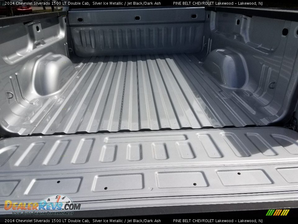 2014 Chevrolet Silverado 1500 LT Double Cab Silver Ice Metallic / Jet Black/Dark Ash Photo #8