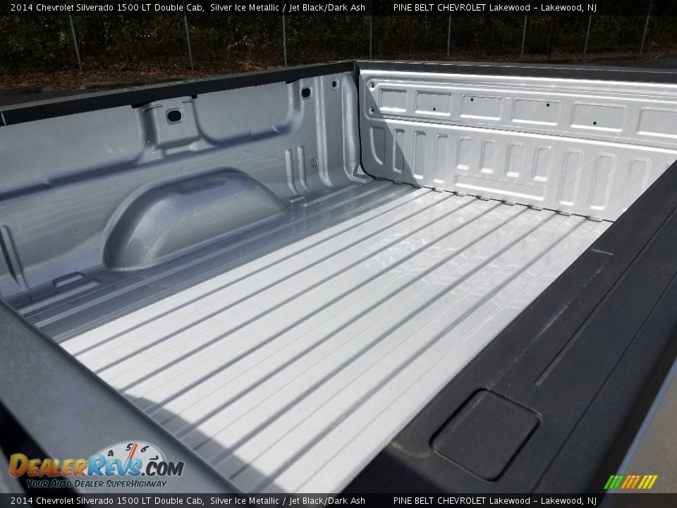 2014 Chevrolet Silverado 1500 LT Double Cab Silver Ice Metallic / Jet Black/Dark Ash Photo #10
