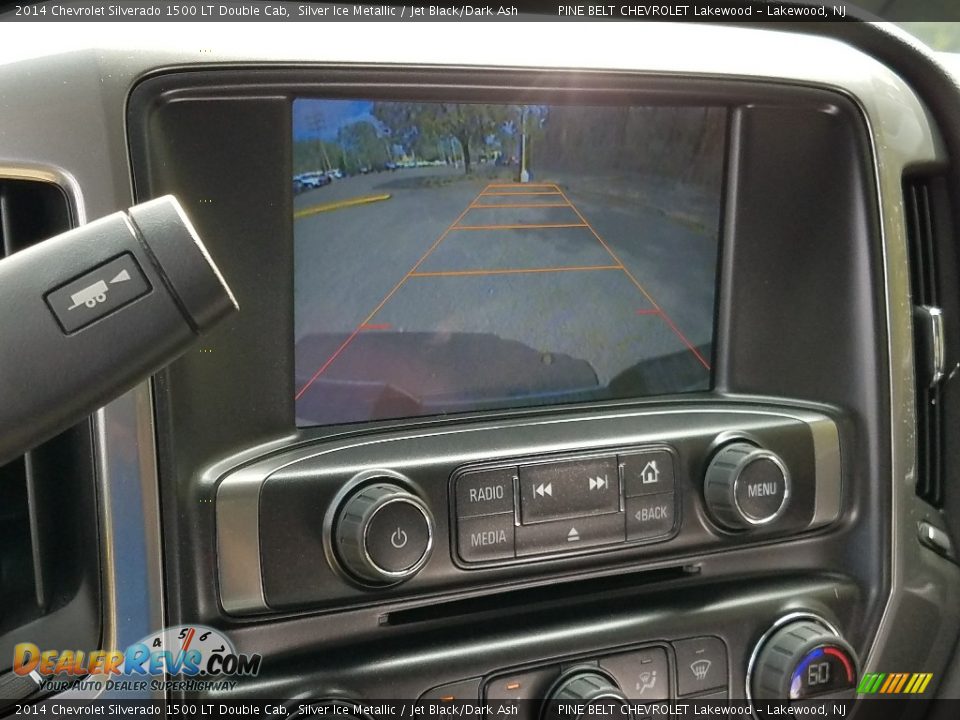2014 Chevrolet Silverado 1500 LT Double Cab Silver Ice Metallic / Jet Black/Dark Ash Photo #20