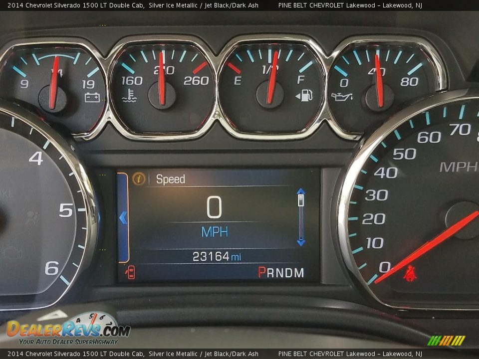 2014 Chevrolet Silverado 1500 LT Double Cab Silver Ice Metallic / Jet Black/Dark Ash Photo #21