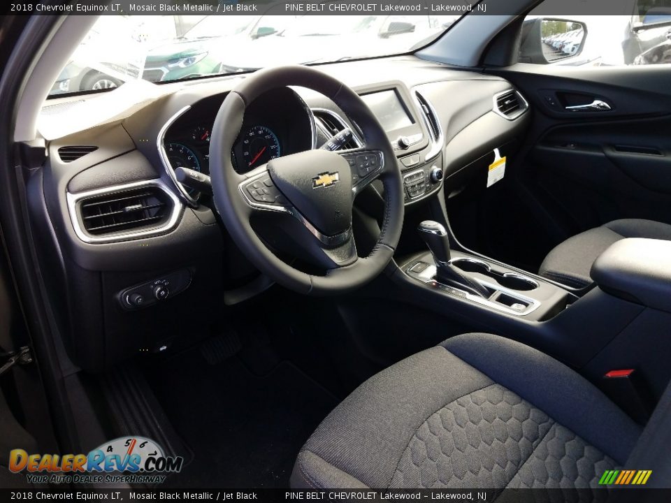 2018 Chevrolet Equinox LT Mosaic Black Metallic / Jet Black Photo #7