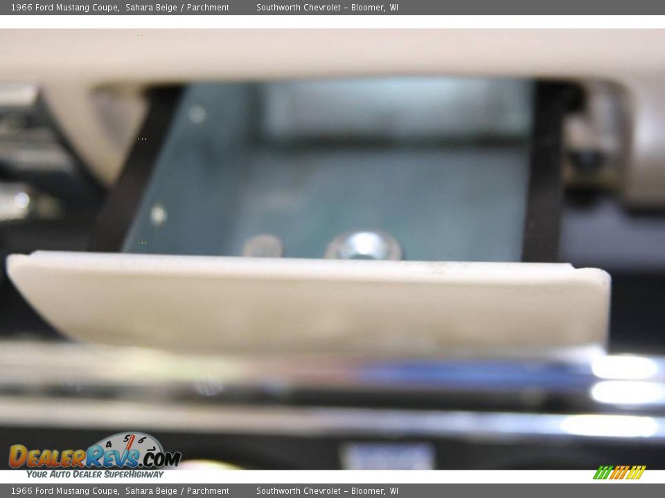 1966 Ford Mustang Coupe Sahara Beige / Parchment Photo #15