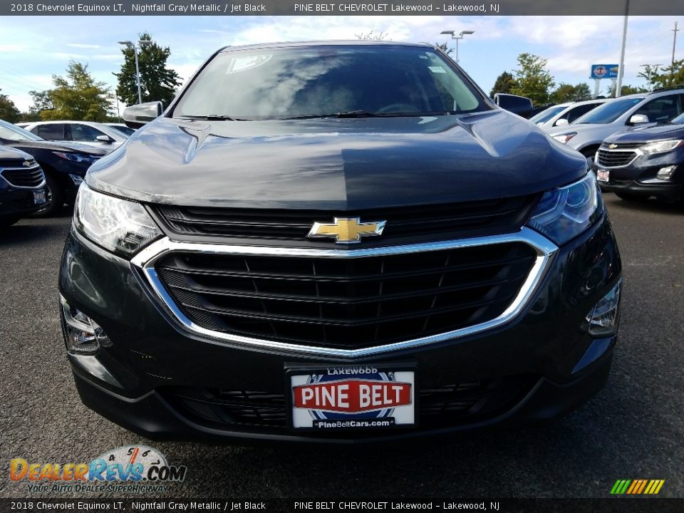 2018 Chevrolet Equinox LT Nightfall Gray Metallic / Jet Black Photo #2