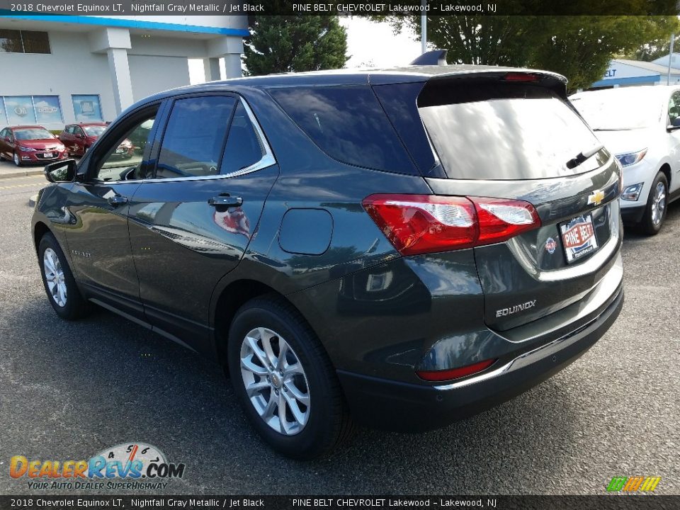 2018 Chevrolet Equinox LT Nightfall Gray Metallic / Jet Black Photo #4