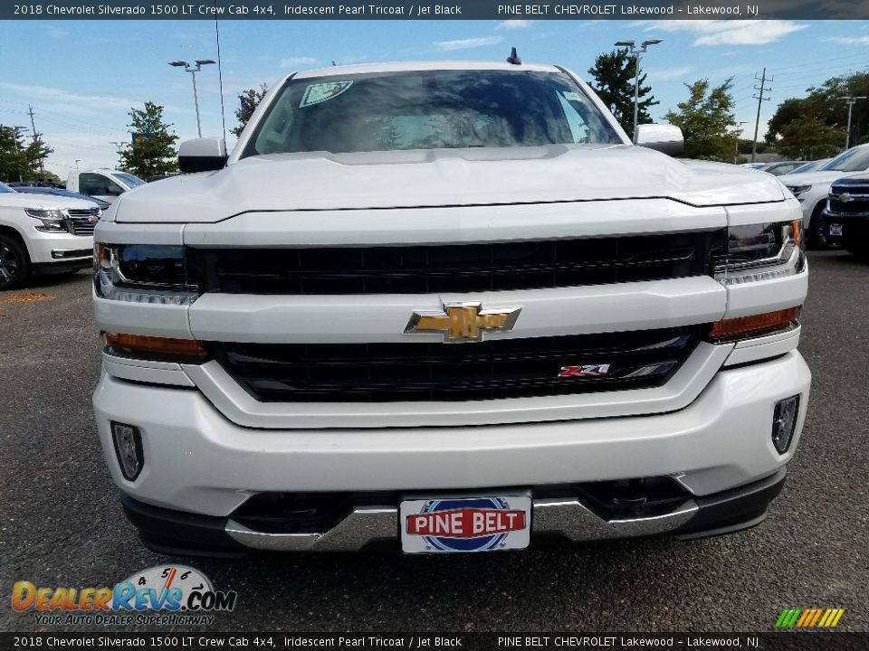 2018 Chevrolet Silverado 1500 LT Crew Cab 4x4 Iridescent Pearl Tricoat / Jet Black Photo #2