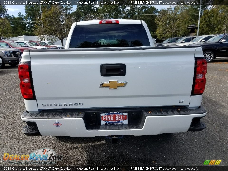 2018 Chevrolet Silverado 1500 LT Crew Cab 4x4 Iridescent Pearl Tricoat / Jet Black Photo #5