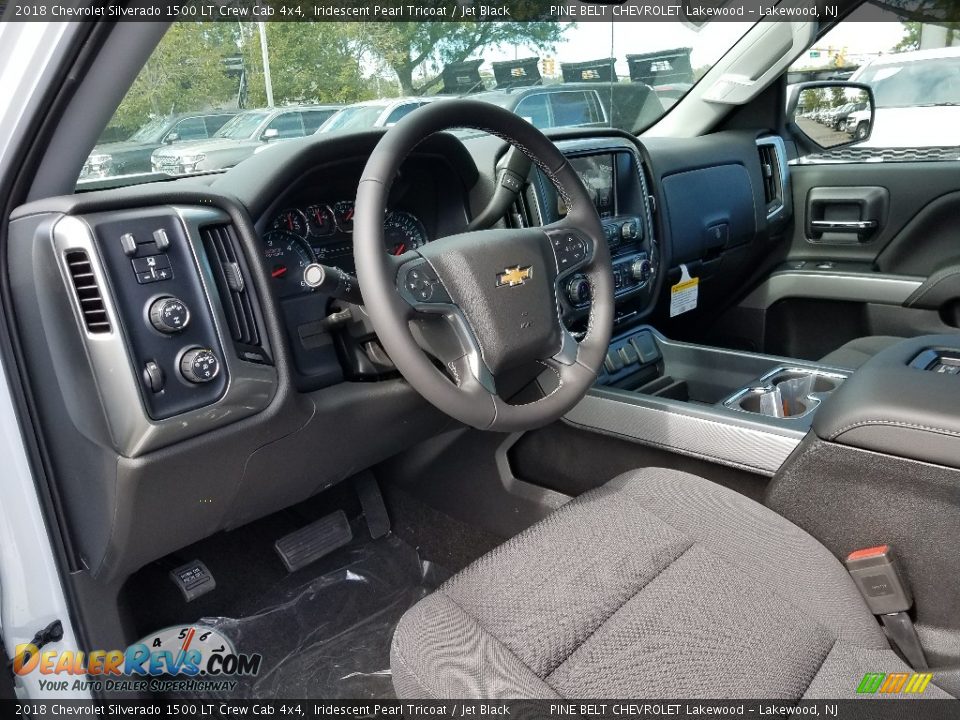 2018 Chevrolet Silverado 1500 LT Crew Cab 4x4 Iridescent Pearl Tricoat / Jet Black Photo #7