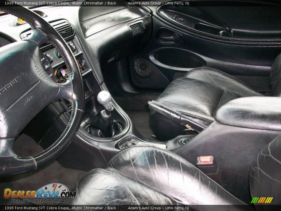 1996 Ford Mustang SVT Cobra Coupe Mystic Chromaflair / Black Photo #7