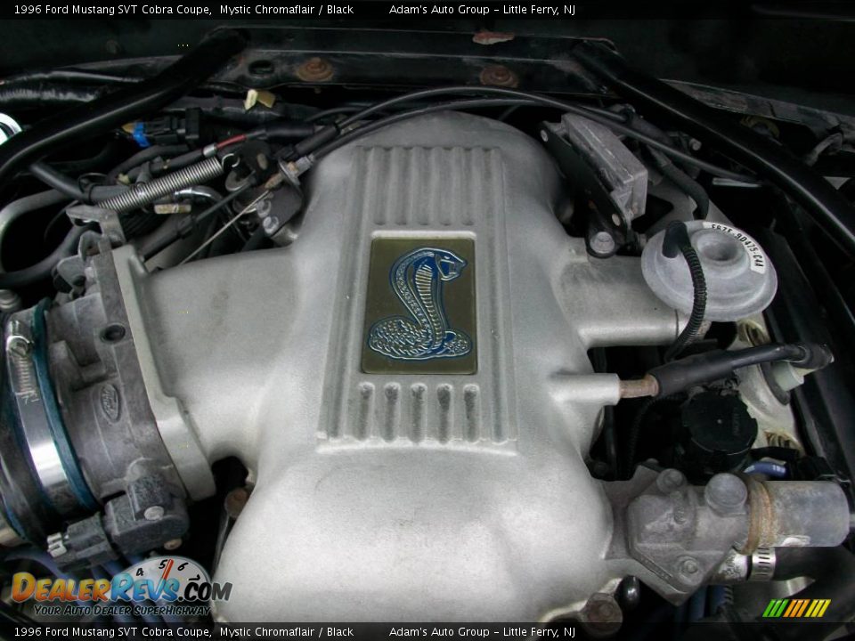 1996 Ford Mustang SVT Cobra Coupe Mystic Chromaflair / Black Photo #17