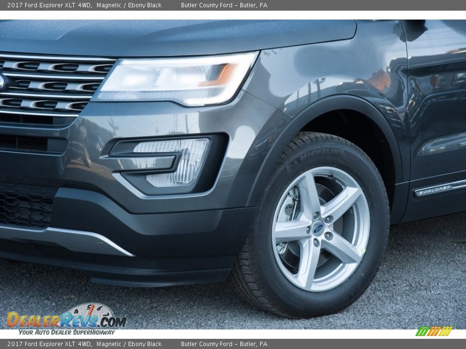 2017 Ford Explorer XLT 4WD Magnetic / Ebony Black Photo #2