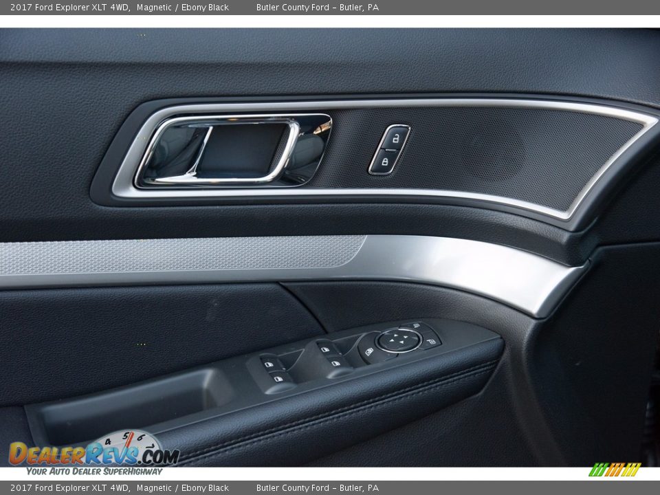 2017 Ford Explorer XLT 4WD Magnetic / Ebony Black Photo #5