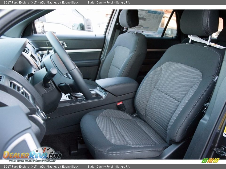 2017 Ford Explorer XLT 4WD Magnetic / Ebony Black Photo #8