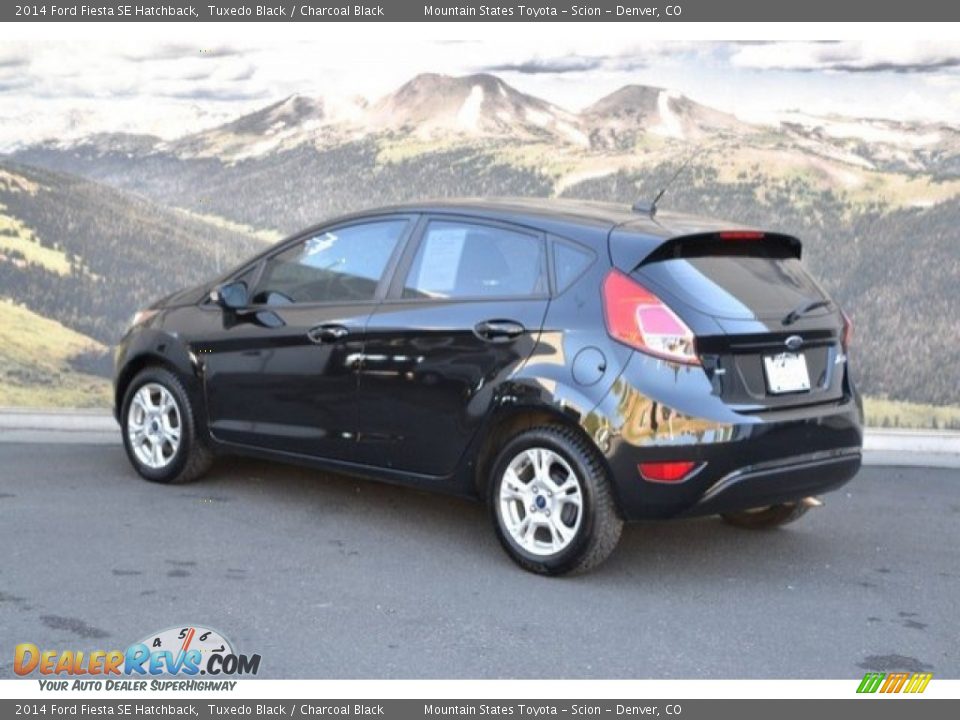 2014 Ford Fiesta SE Hatchback Tuxedo Black / Charcoal Black Photo #8