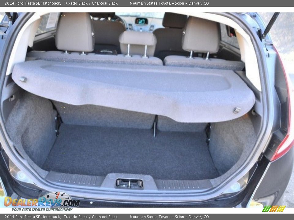 2014 Ford Fiesta SE Hatchback Tuxedo Black / Charcoal Black Photo #26