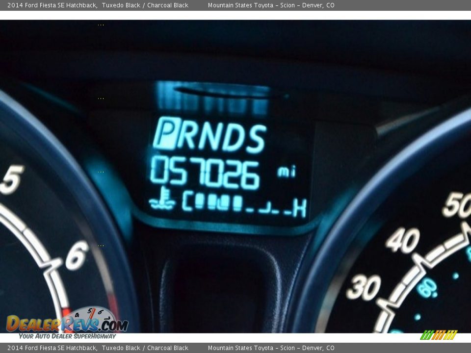 2014 Ford Fiesta SE Hatchback Tuxedo Black / Charcoal Black Photo #29