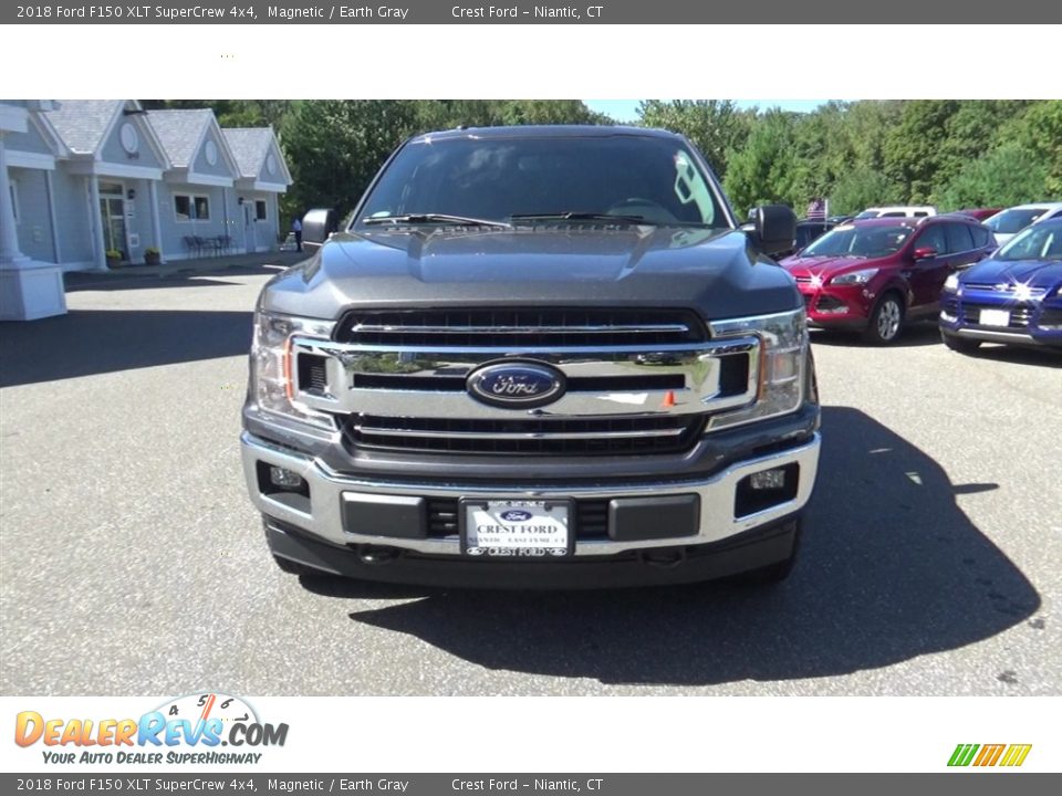 2018 Ford F150 XLT SuperCrew 4x4 Magnetic / Earth Gray Photo #2