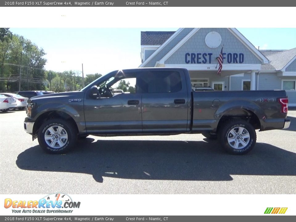2018 Ford F150 XLT SuperCrew 4x4 Magnetic / Earth Gray Photo #4