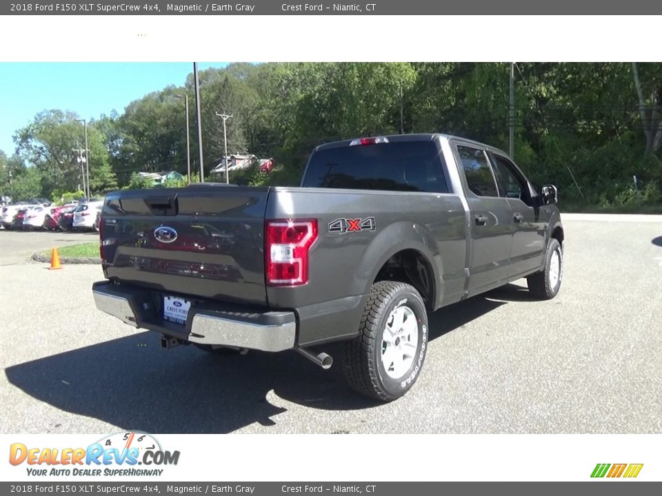 2018 Ford F150 XLT SuperCrew 4x4 Magnetic / Earth Gray Photo #7
