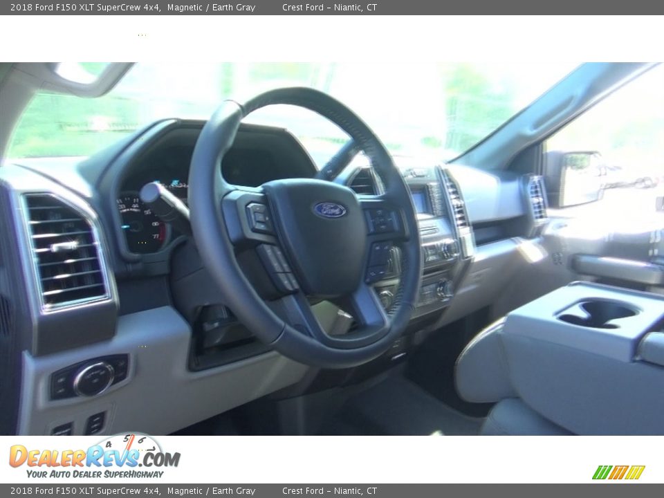 2018 Ford F150 XLT SuperCrew 4x4 Magnetic / Earth Gray Photo #10