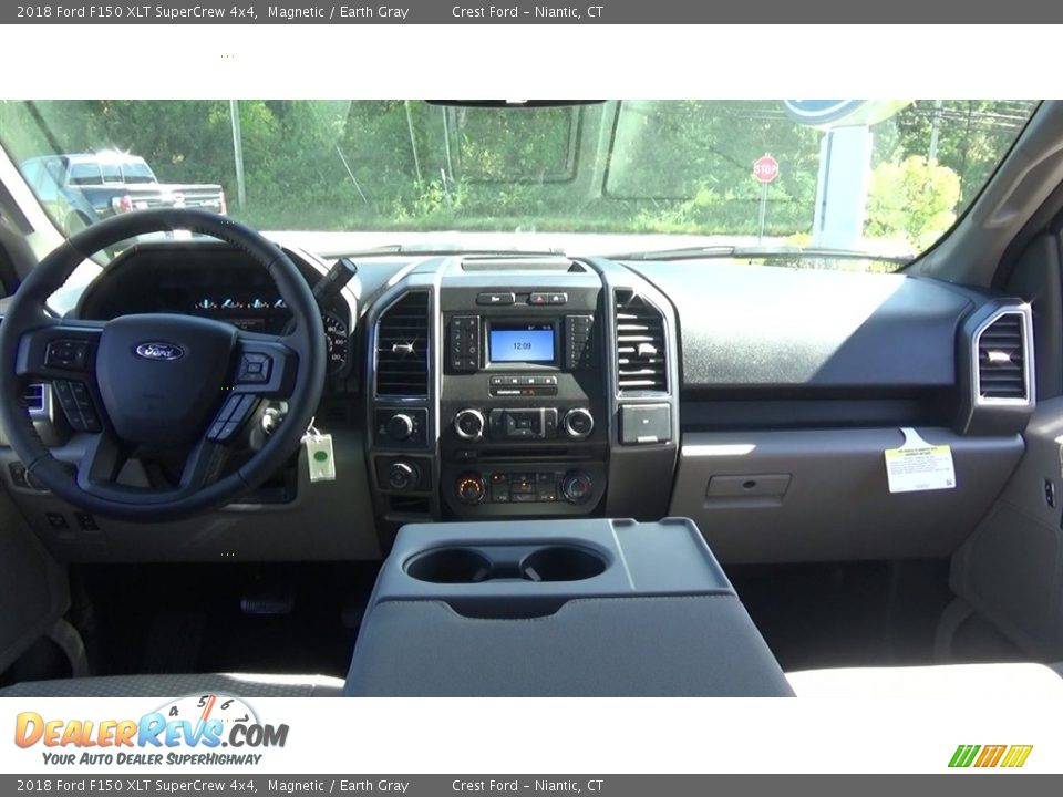 2018 Ford F150 XLT SuperCrew 4x4 Magnetic / Earth Gray Photo #18