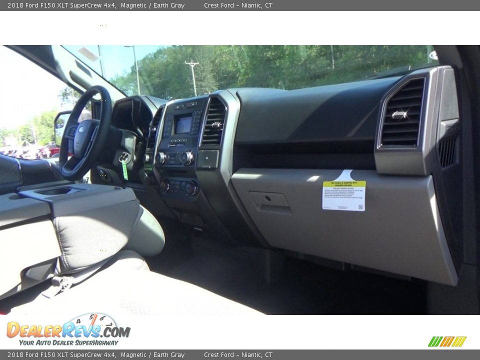 2018 Ford F150 XLT SuperCrew 4x4 Magnetic / Earth Gray Photo #24