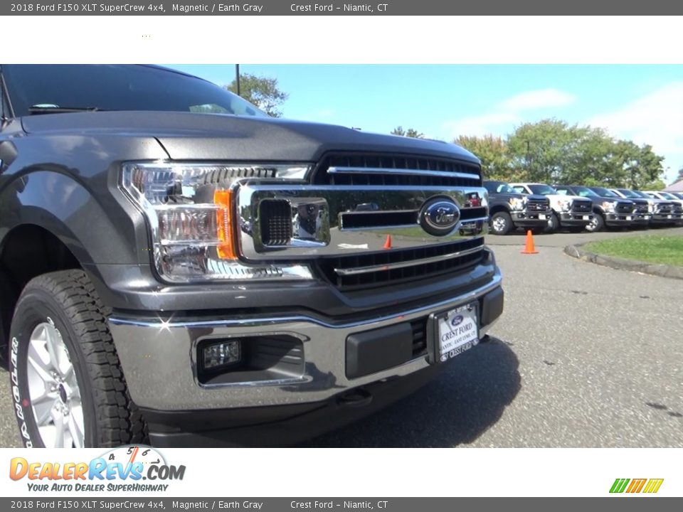2018 Ford F150 XLT SuperCrew 4x4 Magnetic / Earth Gray Photo #26