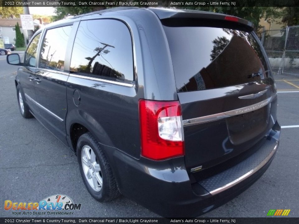 2012 Chrysler Town & Country Touring Dark Charcoal Pearl / Black/Light Graystone Photo #5