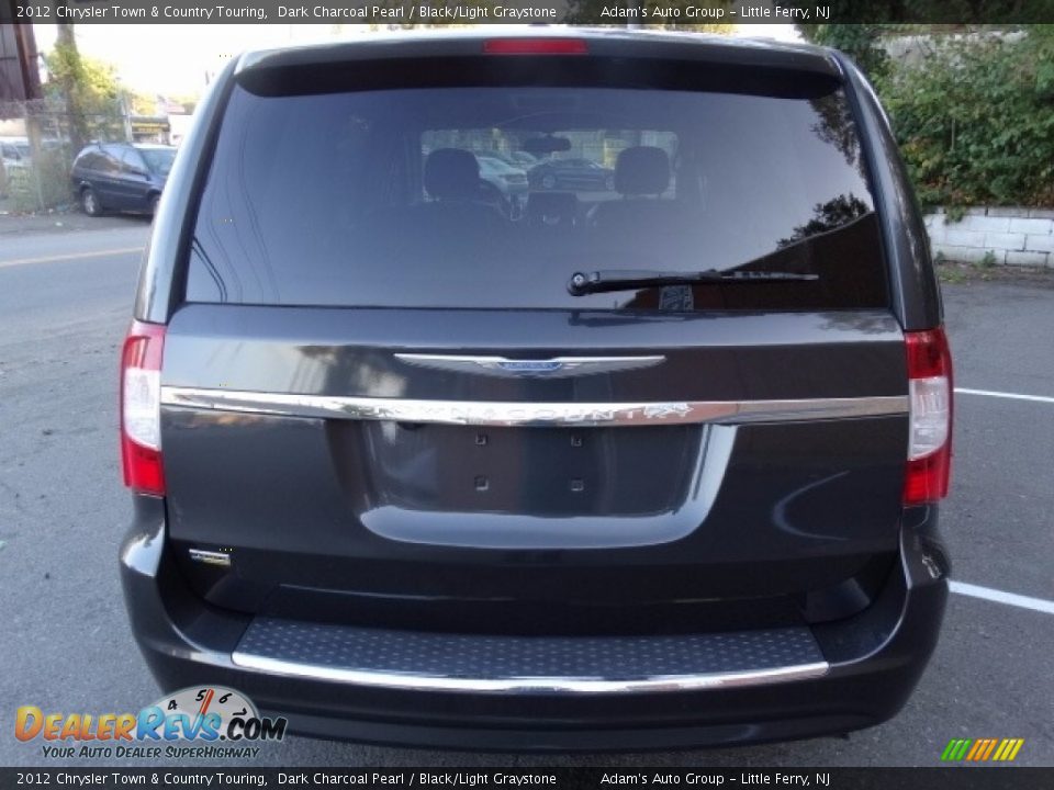 2012 Chrysler Town & Country Touring Dark Charcoal Pearl / Black/Light Graystone Photo #6
