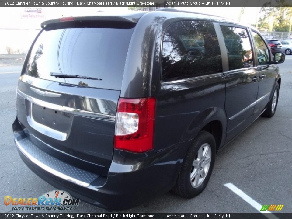 2012 Chrysler Town & Country Touring Dark Charcoal Pearl / Black/Light Graystone Photo #7