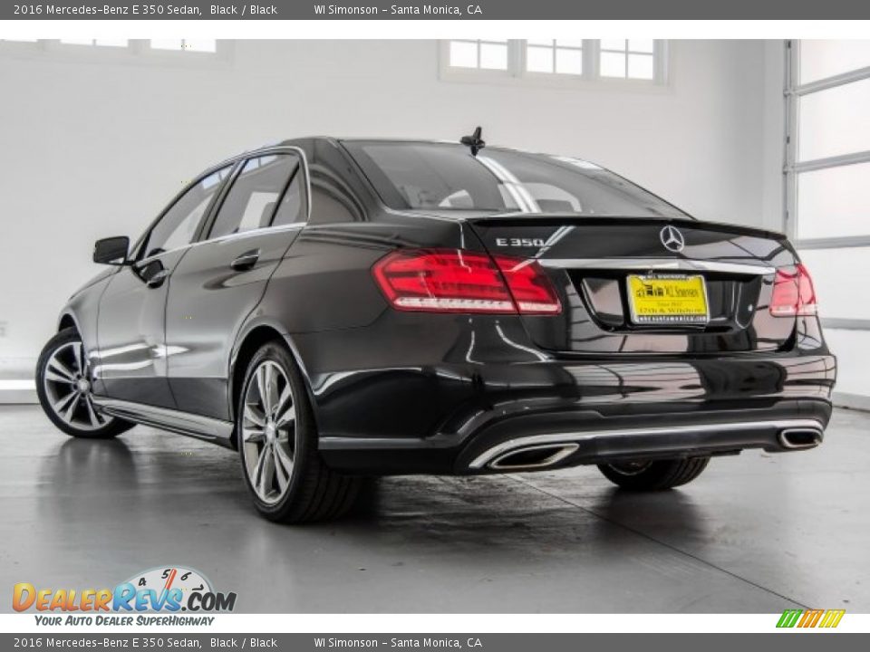 2016 Mercedes-Benz E 350 Sedan Black / Black Photo #10