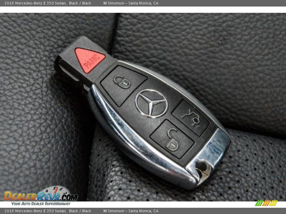 2016 Mercedes-Benz E 350 Sedan Black / Black Photo #11