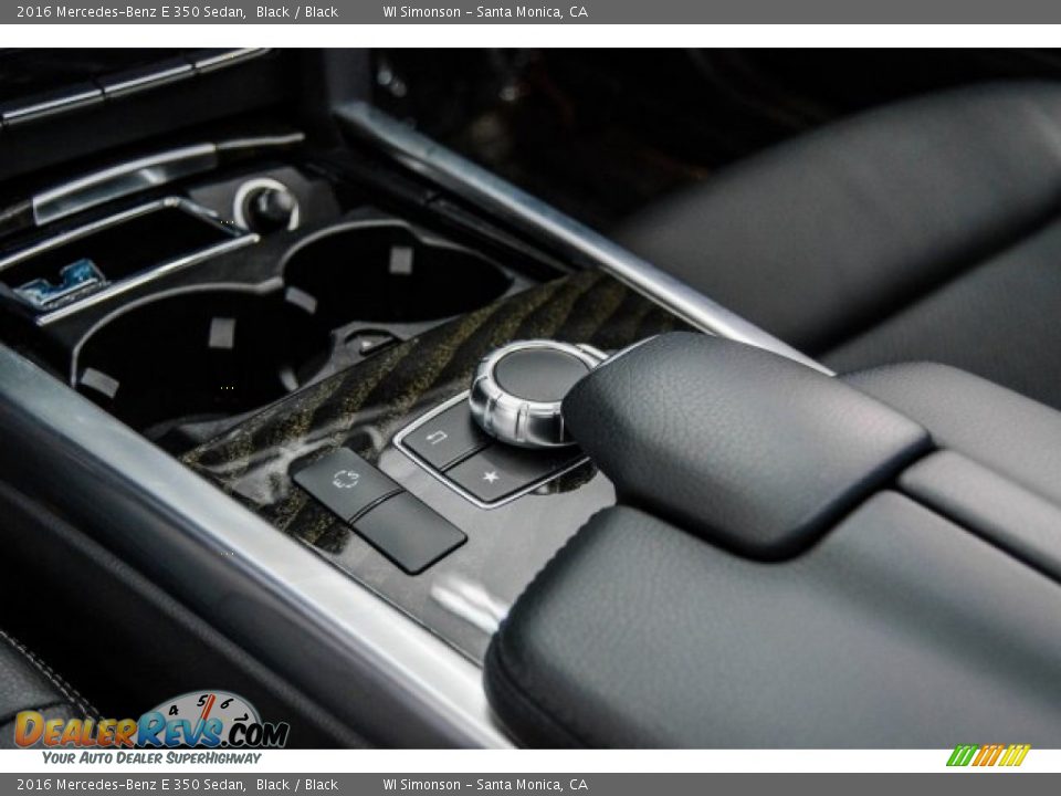 2016 Mercedes-Benz E 350 Sedan Black / Black Photo #20
