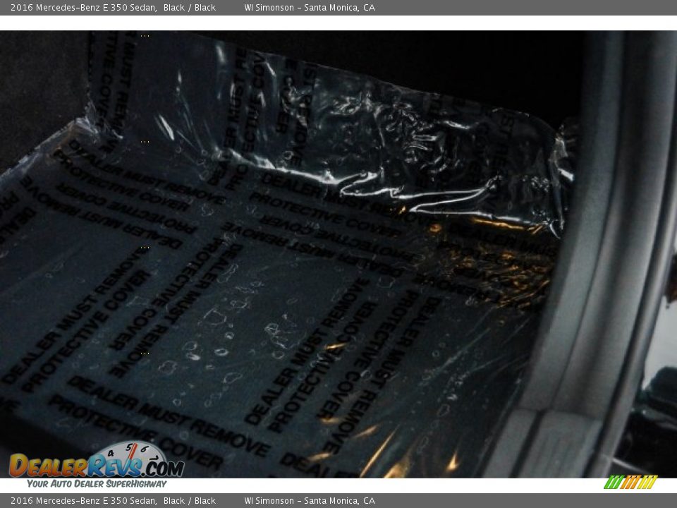 2016 Mercedes-Benz E 350 Sedan Black / Black Photo #26