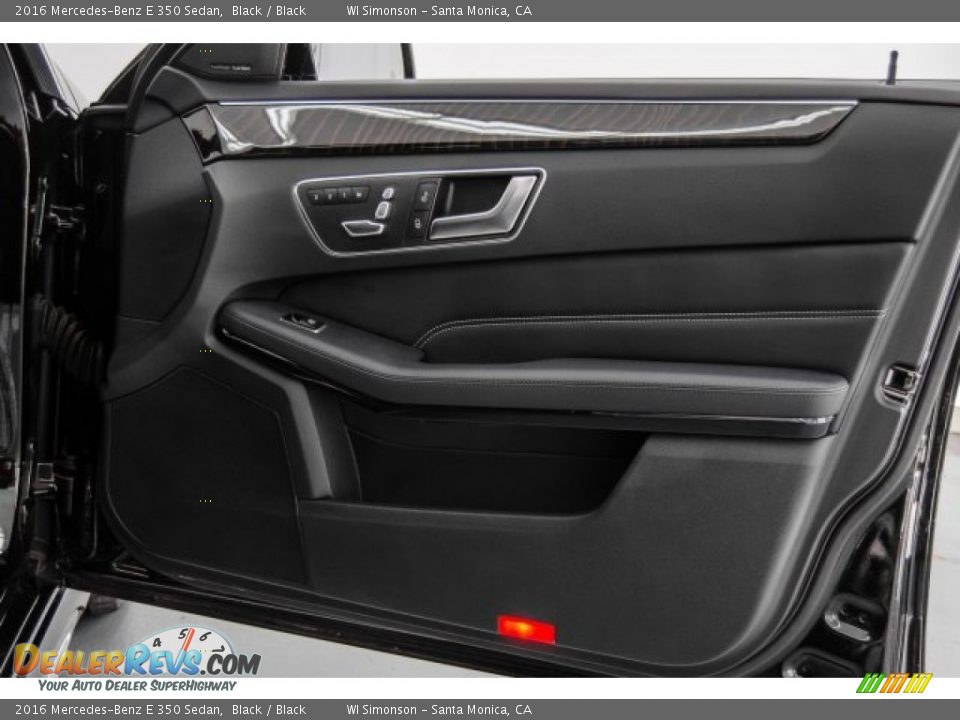2016 Mercedes-Benz E 350 Sedan Black / Black Photo #27