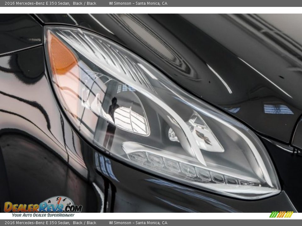 2016 Mercedes-Benz E 350 Sedan Black / Black Photo #29