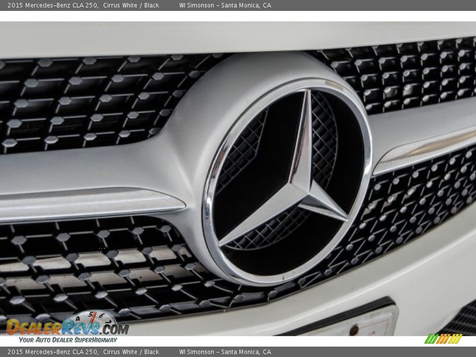 2015 Mercedes-Benz CLA 250 Cirrus White / Black Photo #30