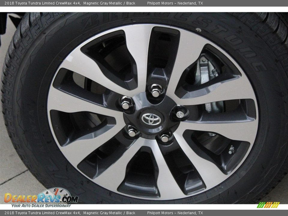2018 Toyota Tundra Limited CrewMax 4x4 Magnetic Gray Metallic / Black Photo #5