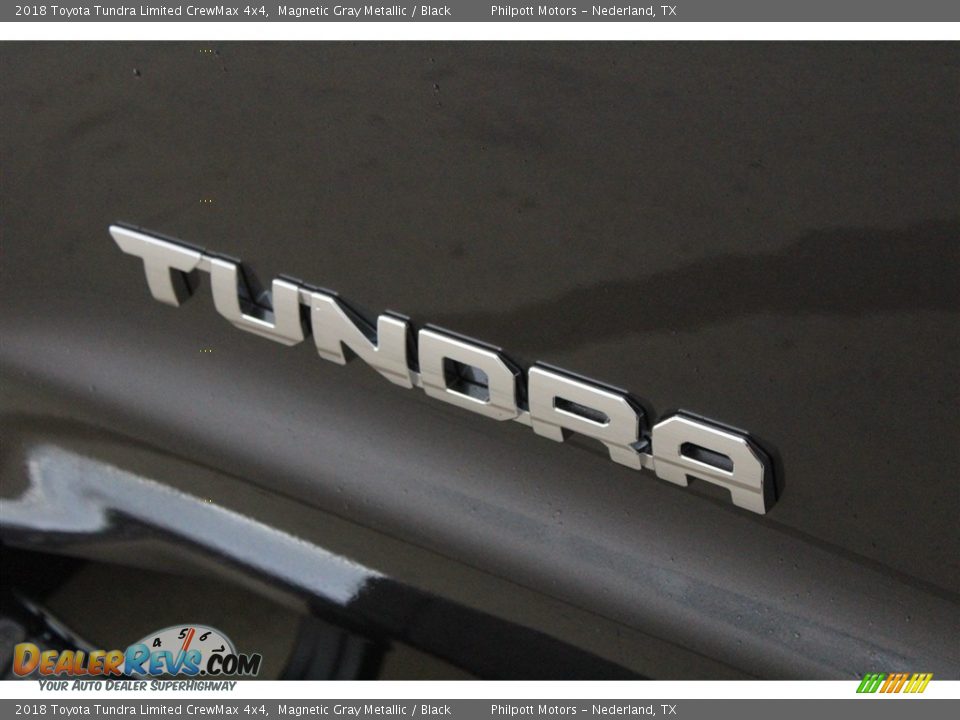 2018 Toyota Tundra Limited CrewMax 4x4 Magnetic Gray Metallic / Black Photo #8