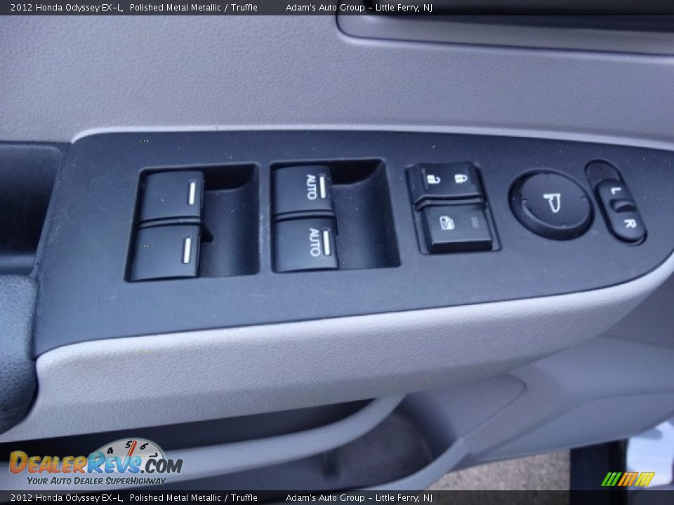 2012 Honda Odyssey EX-L Polished Metal Metallic / Truffle Photo #10