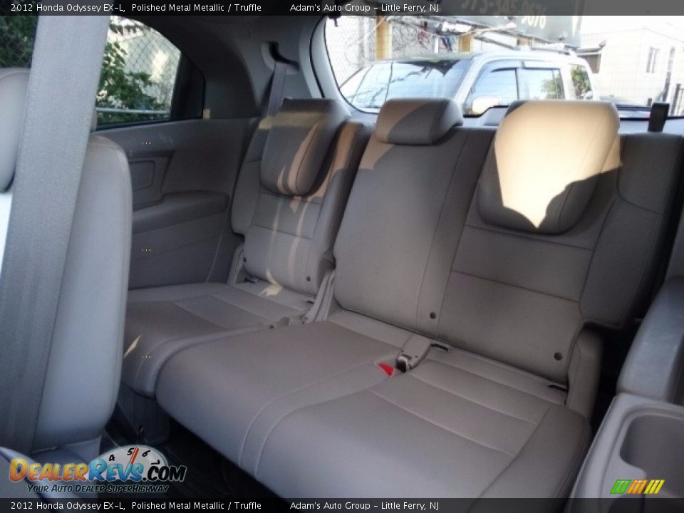 2012 Honda Odyssey EX-L Polished Metal Metallic / Truffle Photo #13