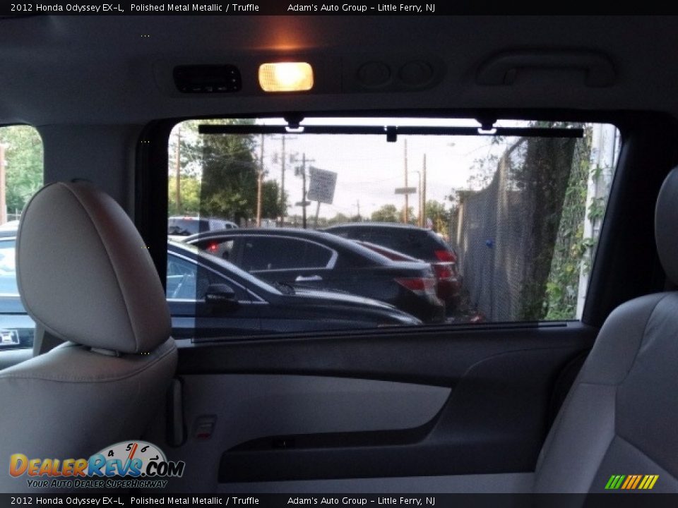 2012 Honda Odyssey EX-L Polished Metal Metallic / Truffle Photo #21