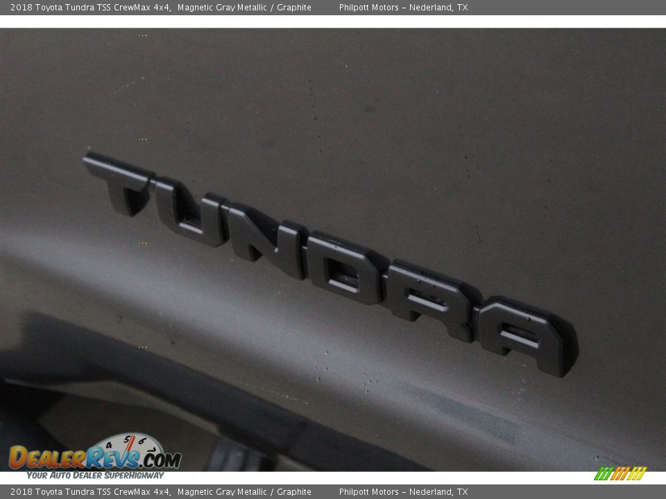 2018 Toyota Tundra TSS CrewMax 4x4 Magnetic Gray Metallic / Graphite Photo #8