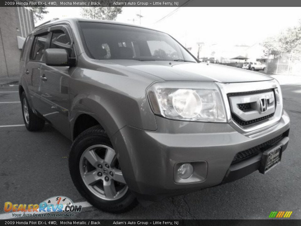 2009 Honda Pilot EX-L 4WD Mocha Metallic / Black Photo #1
