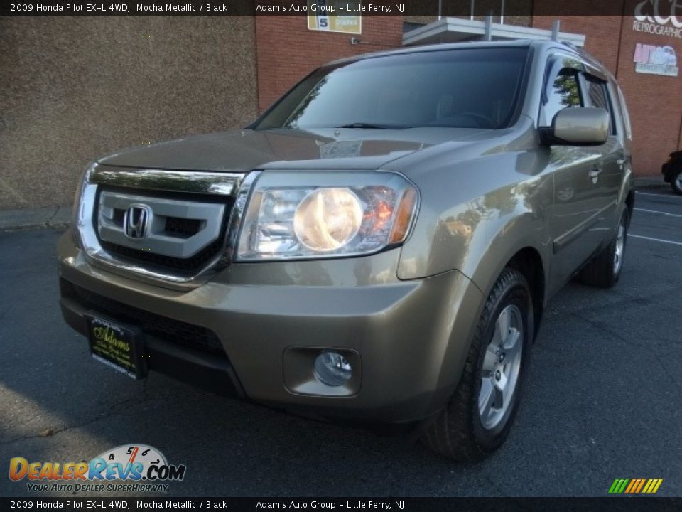 2009 Honda Pilot EX-L 4WD Mocha Metallic / Black Photo #3