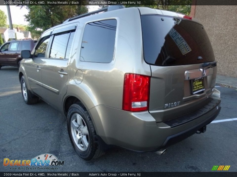 2009 Honda Pilot EX-L 4WD Mocha Metallic / Black Photo #5