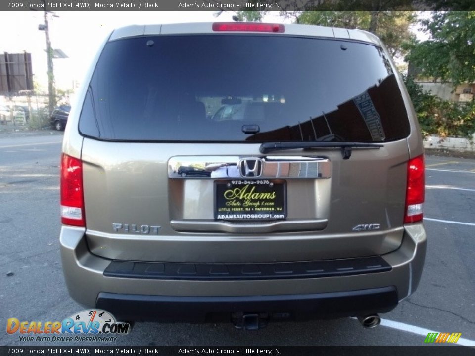 2009 Honda Pilot EX-L 4WD Mocha Metallic / Black Photo #6
