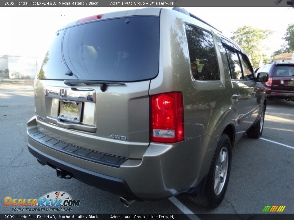 2009 Honda Pilot EX-L 4WD Mocha Metallic / Black Photo #7