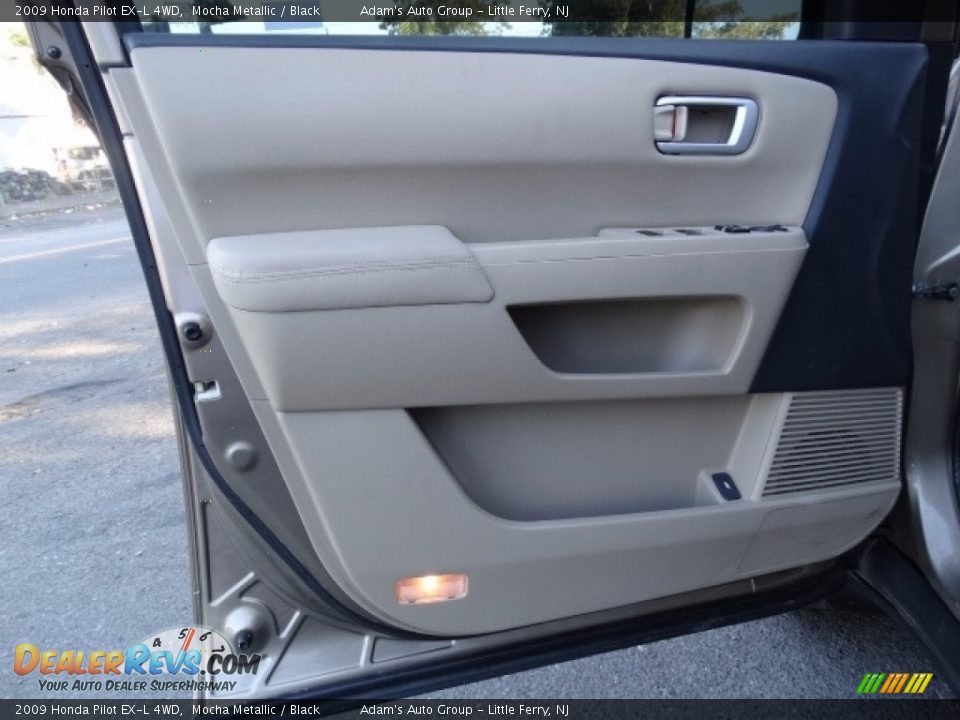 2009 Honda Pilot EX-L 4WD Mocha Metallic / Black Photo #8